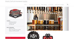 Desktop Screenshot of gravityhomebrew.com